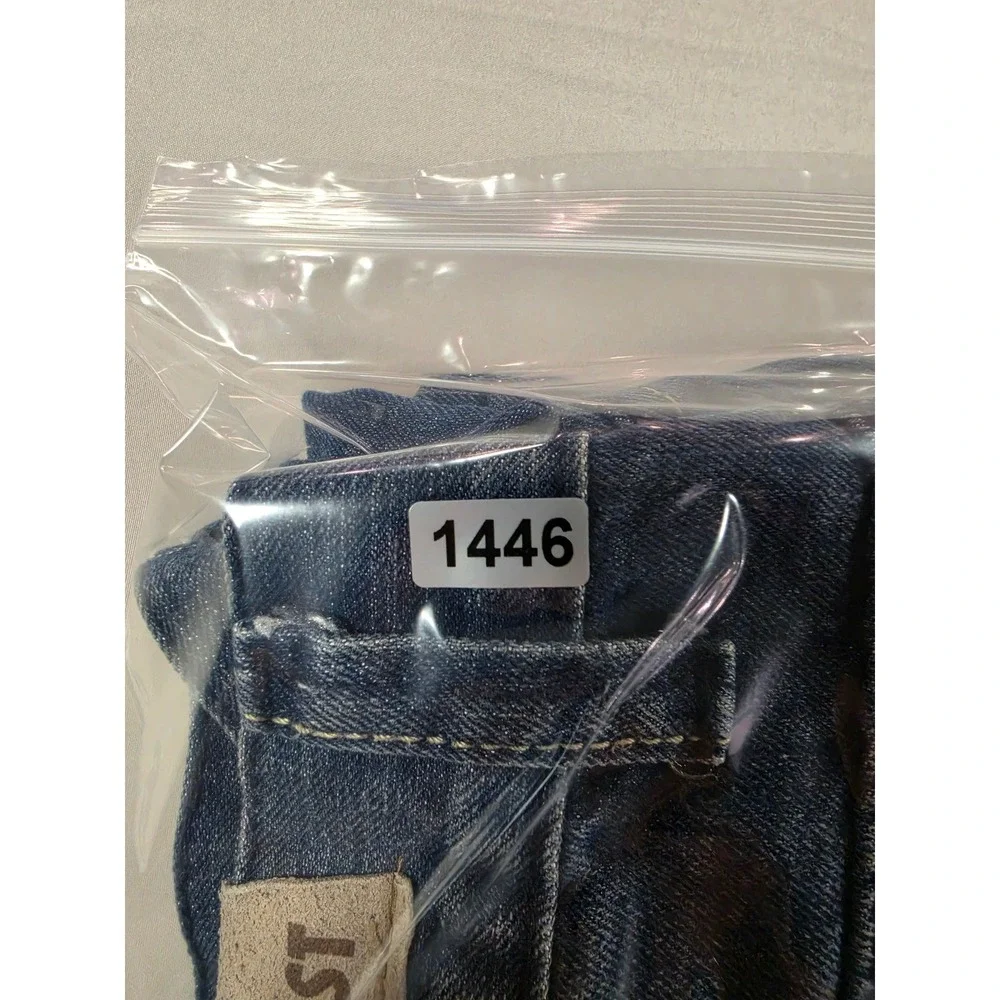 Ankor East Mens Straight Leg Blue Denim Jeans Medium Wash 36x34